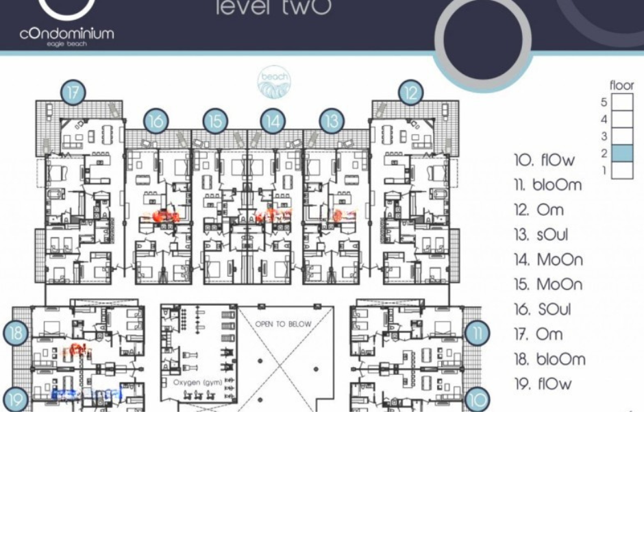 O Condominium — Floor Plan — Level Two