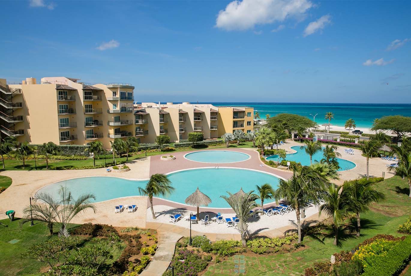 Oceania Residences Aruba — Exterior — Pool Deck & Buildings