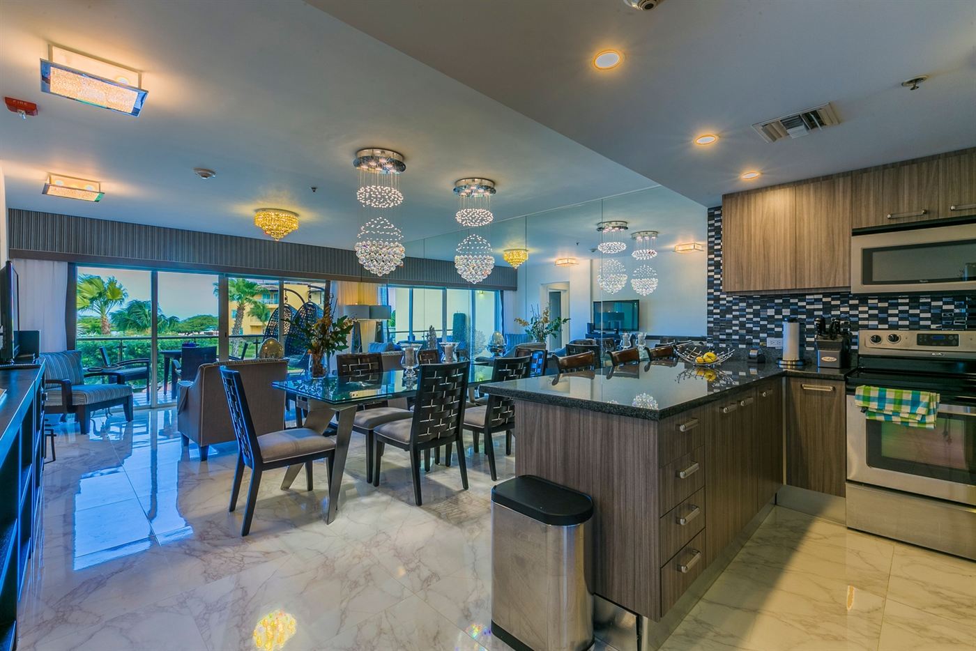 Oceania Residences Aruba — Interior — Kitchen & Dining